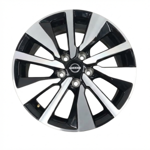 2020-2024 Nissan Sentra Black 17x7 10-Spoke Machined Black Alloy Wheel (New OEM)