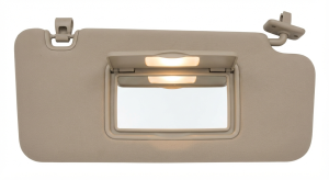 2015-2018 Nissan Murano Gray Illuminated Vanity Mirror Sun Visor - Right (Passenger) (Used OEM)