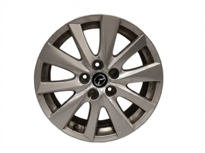 2013-2016 Mazda CX-5 10-Spoke Silver Painted Alloy Wheel (Used OEM)