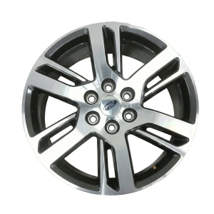 2022-2024 Ford Expedition Black Slotted Spoke Machined Charcoal Alloy Wheel (New OEM)