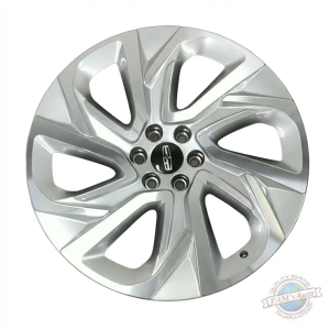 2025 Lincoln Navigator Silver 24x9.5 6-Spoke Angled Machined Alloy Wheel (New OEM)