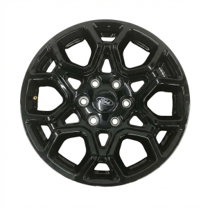 2024-2026 Ford F-150 Black U-Spoke Gloss Black Alloy Wheel (New OEM)