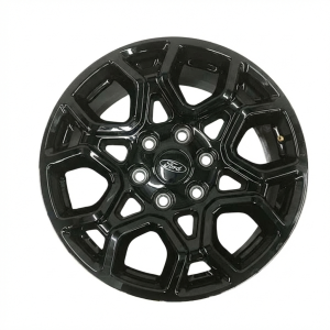 2024-2026 Ford F-150 Black U-Spoke Gloss Black Alloy Wheel (New OEM)