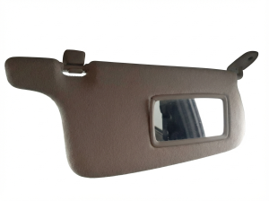 2006-2010 GMC Canyon Gray Sun Visor with Vanity Mirror - Right (Passenger) (Used OEM)