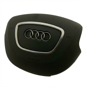 2014-2017 Audi SQ5 Gray Steering Wheel Air Bag - Left (Driver) (Used OEM)