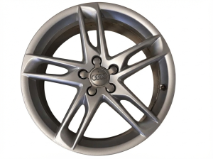2014-2017 Audi SQ5 Slotted Spoke Silver Painted Alloy Wheel (Used OEM)