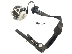 2013-2015 Ford Police Interceptor Utility Gray Seat Belt Assembly - Front (Used OEM)