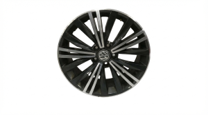 2018-2020 Volkswagen Tiguan 18x7 20-Spoke Two-Tone Alloy Wheel (Used OEM)