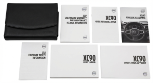 2017 Volvo XC90 Owners Manual with Storage Cover (Used OEM)