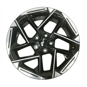2025 Kia K4 Black 18x8 Gloss Black Alloy Wheel (Used OEM)