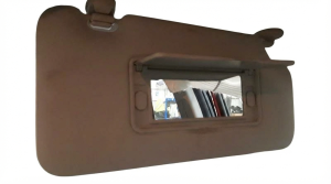 2015-2020 Honda Fit Gray Sun Visor without Illumination or Extension - Right (Passenger) (Used OEM)