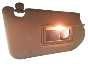 2019-2020 INFINITI QX60 Gray Illuminated Sun Visor - Right (Passenger) (Used OEM)