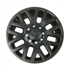 2025-2026 Ram 3500 Black 20x8 8-Lug Black Painted Aluminum Wheel (New OEM)