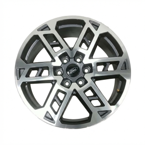 2025-2026 Ford F-150 Black 20x8.5 6-Spoke Machined Charcoal Alloy Wheel (New OEM)