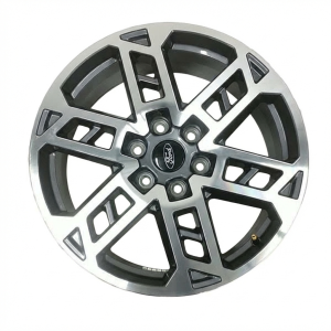 2025-2026 Ford F-150 Black 20x8.5 6-Spoke Machined Charcoal Alloy Wheel (New OEM)