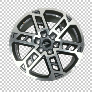 2025-2026 Ford F-150 Black 20x8.5 6-Spoke Machined Charcoal Alloy Wheel (New OEM)