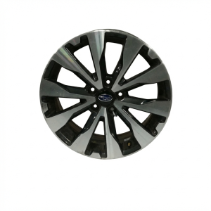 2015-2017 Subaru Legacy Black 18x7 Black Inlay Alloy Wheel (Used OEM)