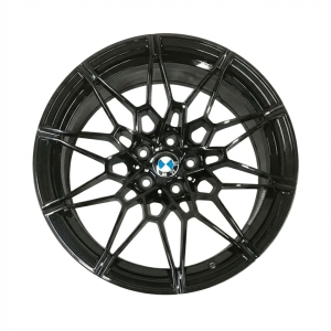 2023-2026 BMW M2 Black Front Style 826M Jet Black Alloy Wheel (New OEM)