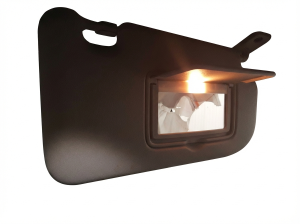 2019-2022 Nissan Rogue Sport Gray Sun Visor without Illuminated Vanity Mirror - Right (Passenger) (Used OEM)