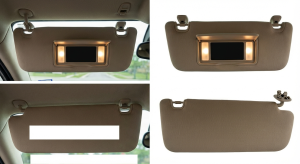 2016-2020 Buick Envision Gray Sun Visor - Left (Driver) (Used OEM)