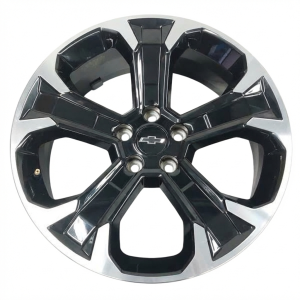 2025 Chevrolet Equinox Black 19x7.5 Machined Black Alloy Wheel (Used OEM)
