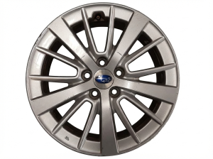 2017-2019 Subaru Impreza Silver 16-inch Silver Painted Alloy Wheel (Used OEM)