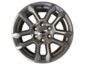 2025 Chevrolet Suburban Silver 18x8.5 10-Spoke Silver Painted Alloy Wheel (Used OEM)