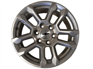 2025 Chevrolet Suburban Silver 18x8.5 10-Spoke Silver Painted Alloy Wheel (Used OEM)