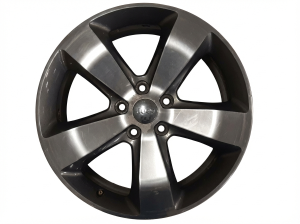 2014-2016 Jeep Grand Cherokee Gray 20x8 5-Spoke Polished Alloy Wheel (Used OEM)