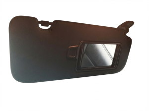 2021-2025 Hyundai Elantra Black Sun Visor with Sunroof and Illuminated Mirror - Right (Passenger) (Used OEM)