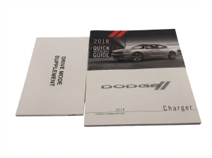 2018 Dodge Charger Owners Manual (Used OEM)