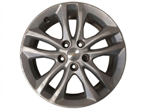 2016-2018 Chevrolet Malibu 17x7.5 10-Spoke Silver Painted Alloy Wheel (Used OEM)