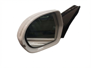 2014-2018 Audi A6 White Power Heated Signal Door/Side View Mirror - Left (Driver) (Used OEM)