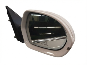 2014-2018 Audi A6 White Power Heated Signal Door/Side View Mirror - Right (Passenger) (Used OEM)