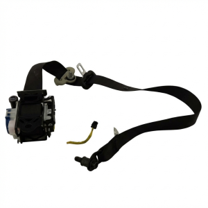 2013-2014 Subaru Impreza Black Retractor Seat Belt Assembly with Pretensioner - Front (Used OEM)