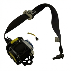 2013-2014 Subaru XV Crosstrek Black Seat Belt Assembly with Pretensioner - Front (Used OEM)