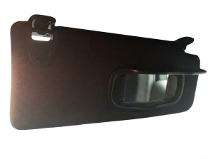2016-2017 Chrysler 200 Black Sun Visor without Sunroof or Illuminated Mirror - Right (Passenger) (Used OEM)