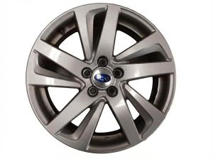 2015-2016 Subaru Impreza 16x6.5 10-Spoke Silver Painted Alloy Wheel (Used OEM)