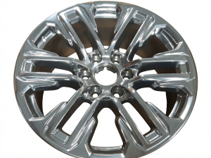2021-2024 GMC Yukon XL 20x9 12-Spoke Polished Aluminum Wheel (Remanufactured OEM)