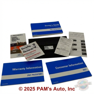 2021 Honda Passport Owners Manual with Storage Cover (Used OEM)