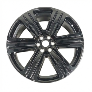 2024-2026 GMC Acadia Black 22x8.5 6-Spoke Painted Alloy Wheel (New OEM)
