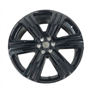 2024-2026 GMC Acadia Black 22x8.5 6-Spoke Painted Alloy Wheel (New OEM)
