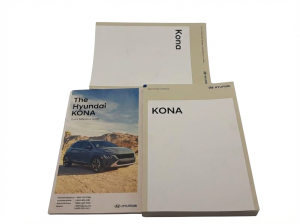 2022-2023 Hyundai Kona Owners Manual with Storage Cover (Used OEM)