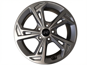 2022-2023 Hyundai Kona 17x7 Silver Painted Alloy Wheel (Used OEM)