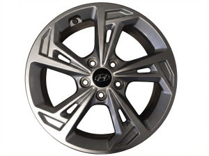 2022-2023 Hyundai Kona 17x7 Silver Painted Alloy Wheel (Used OEM)