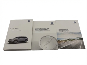 2018-2020 Volkswagen Atlas Owners Manual with Storage Cover (Used OEM)