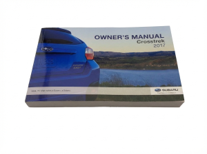 2017 Subaru Crosstrek Owners Manual with Storage Cover (Used OEM)