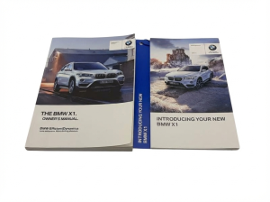 2016-2019 BMW X1 Owners Manual with Storage Cover (Used OEM)
