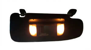 2018-2020 Lincoln MKZ Black Illuminated Sun Visor with Sunroof - Right (Passenger) (Used OEM)