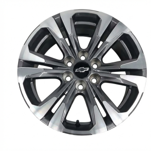 2021-2022 GMC Canyon Black 17-inch 6-Split-Spoke Machined Charcoal Alloy Wheel (New OEM)